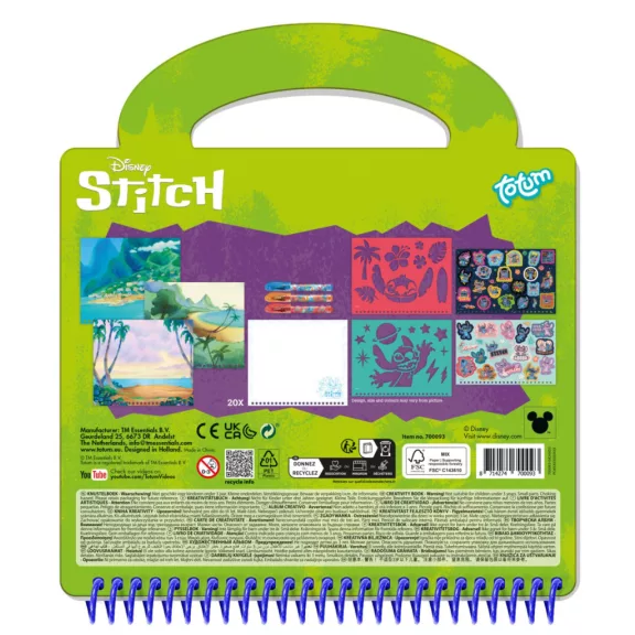 Disney Lilo és Stitch, A csillagkutya Extrovert activity szett