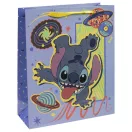 Disney Happy papír ajándéktasak, ajándékzacskó 32x27x10 cm