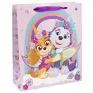 Disney Happy papír ajándéktasak, ajándékzacskó 32x27x10 cm