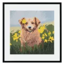 Állatos Dog gyémántszemes kirakó 30x30 cm Állatos Dog gyémántszemes kirakó 30x30 cm