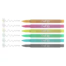Színes Metal kontúros filctoll szett 6 db-os Színes Metal kontúros filctoll szett 6 db-os