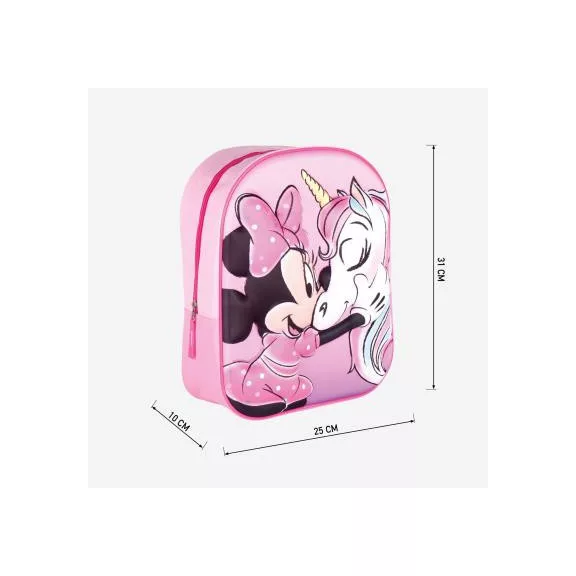 Disney Minnie Unicorn 3D hátizsák, táska 31 cm