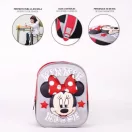 Disney Minnie Grey 3D hátizsák, táska 31 cm Disney Minnie Grey 3D hátizsák, táska 31 cm