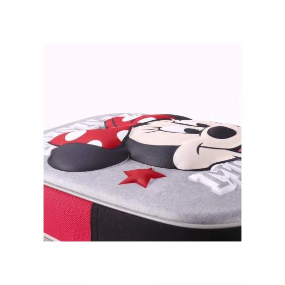 Disney Minnie Grey 3D hátizsák, táska 31 cm