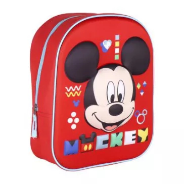 Disney Mickey Red Magic 3D hátizsák, táska 31 cm