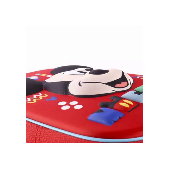 Disney Mickey Red Magic 3D hátizsák, táska 31 cm