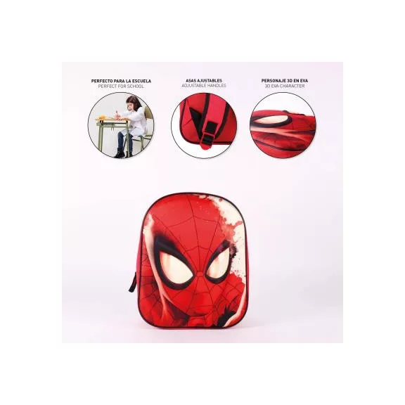 Pókember Vision 3D hátizsák, táska 31 cm
