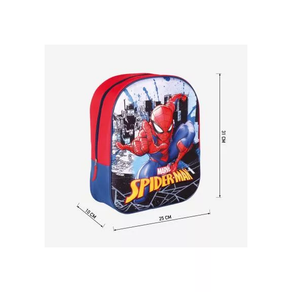 Pókember Skyline Hero 3D hátizsák, táska 31 cm