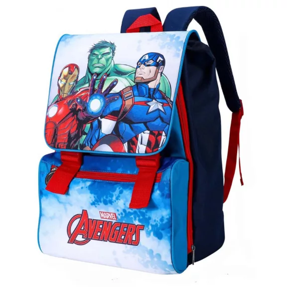 Bosszúállók Mighty Trio iskolatáska, táska 42 cm Bosszúállók Mighty Trio iskolatáska, táska 42 cm