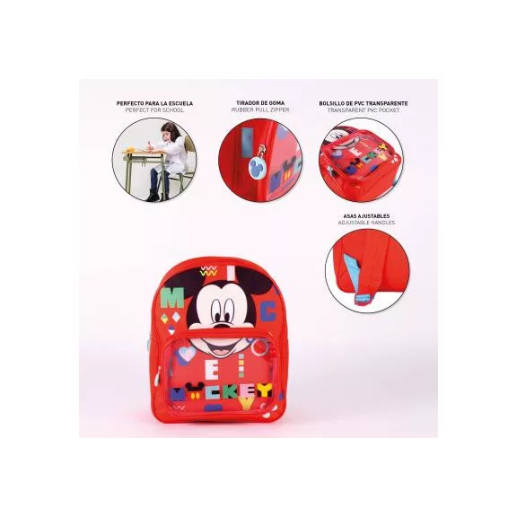 Disney Mickey Red Magic hátizsák, táska 30 cm
