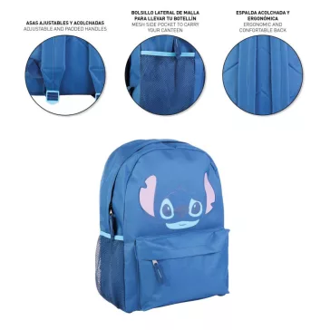   Disney Lilo és Stitch, A csillagkutya Blue iskolatáska, táska 41 cm