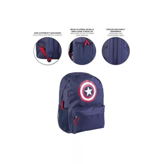 Bosszúállók Shield iskolatáska, táska 41 cm