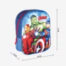 Bosszúállók Triple Force 3D hátizsák, táska 31 cm Bosszúállók Triple Force 3D hátizsák, táska 31 cm