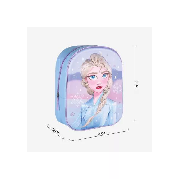 Disney Jégvarázs Friendship 3D hátizsák, táska 31 cm