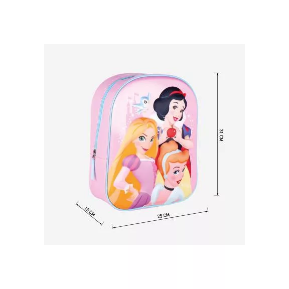 Disney Hercegnők Regal 3D hátizsák, táska 31 cm