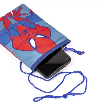 Pókember Action telefontartó táska, oldaltáska 18 cm