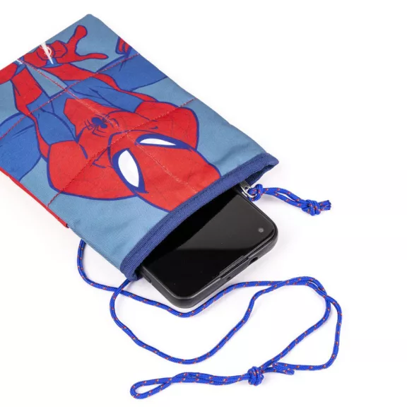 Pókember Action telefontartó táska, oldaltáska 18 cm