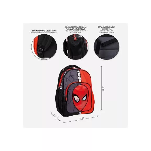 Pókember Web Crawler iskolatáska, táska 42 cm