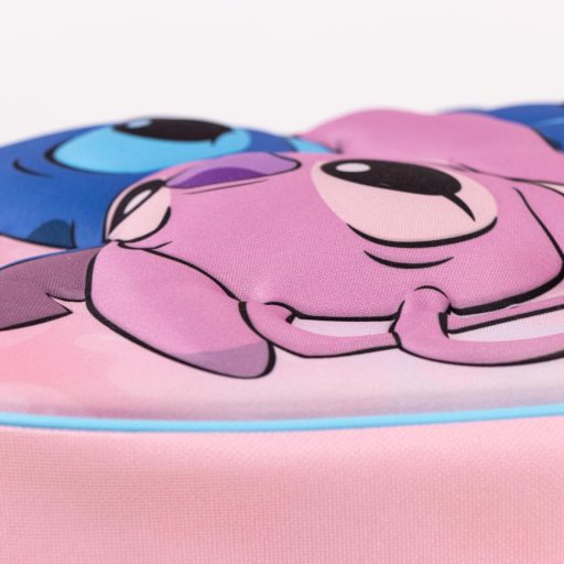 Disney Lilo és Stitch, A csillagkutya Pink Hug 3D hátizsák, táska 31 cm