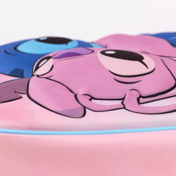 Disney Lilo és Stitch, A csillagkutya Pink Hug 3D hátizsák, táska 31 cm