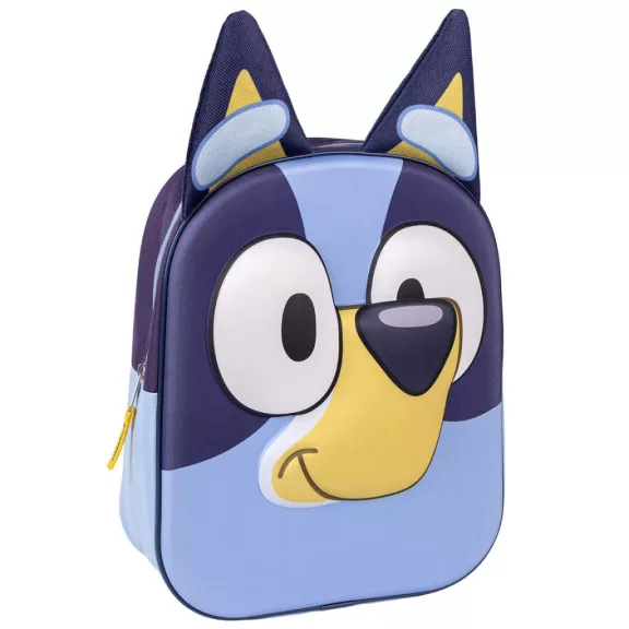Bluey Buddy 3D hátizsák, táska 27 cm Bluey Buddy 3D hátizsák, táska 27 cm
