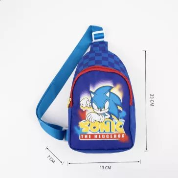 Sonic a sündisznó Speed Bandolier oldaltáska 23 cm