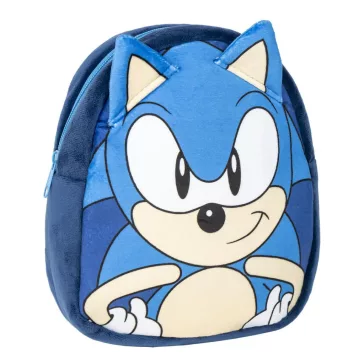   Sonic a sündisznó Spin Dash plüss hátizsák, táska 22 cm