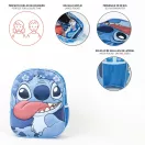 Disney Lilo és Stitch, A csillagkutya Tongue 3D hátizsák, táska 31 cm Disney Lilo és Stitch, A csillagkutya Tongue 3D hátizsák, táska 31 cm