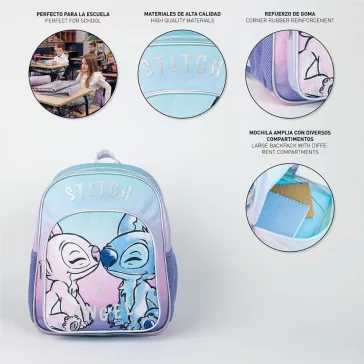   Disney Lilo és Stitch, A csillagkutya Angel iskolatáska, táska 38 cm