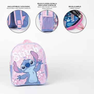   Disney Lilo és Stitch, A csillagkutya Hibiscus hátizsák, táska 29 cm