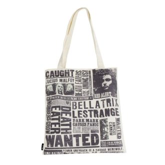 Harry Potter Wanted shopping bag, bevásárlótáska 40 cm