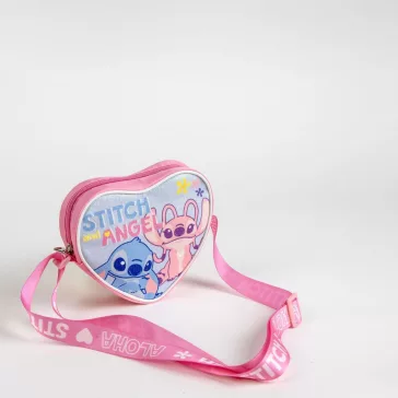   Disney Lilo és Stitch, A csillagkutya Angel csillámos oldaltáska, válltáska