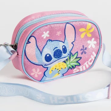   Disney Lilo és Stitch, A csillagkutya Ananas csillámos oldaltáska, válltáska