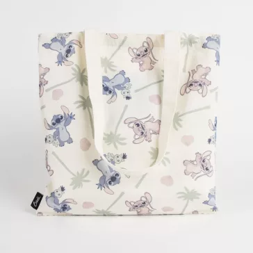   Disney Lilo és Stitch, A csillagkutya Palm shopping bag, bevásárlótáska 40 cm