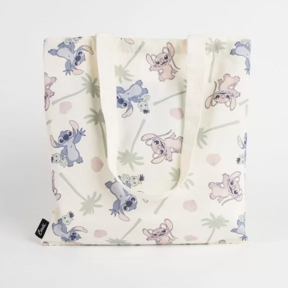 Disney Lilo és Stitch, A csillagkutya Palm shopping bag, bevásárlótáska 40 cm