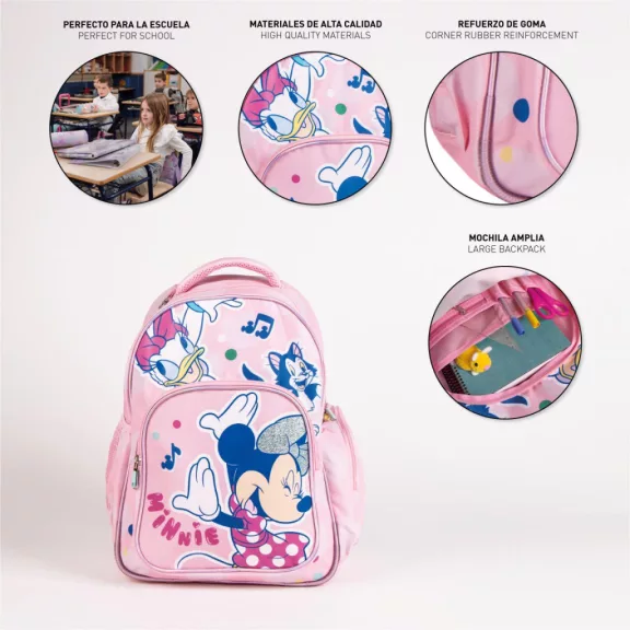 Disney Minnie Friends iskolatáska, táska 42 cm