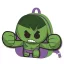 Bosszúállók Hulk plüss hátizsák, táska 22 cm