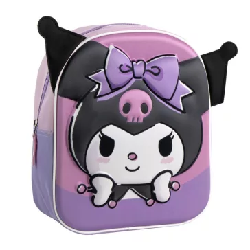 Hello Kitty Kuromi 3D hátizsák, táska 31 cm