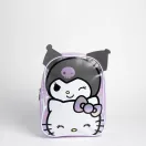 Hello Kitty Kuromi hologrammos hátizsák, táska 32 cm Hello Kitty Kuromi hologrammos hátizsák, táska 32 cm