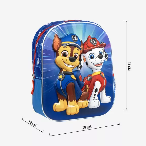 Mancs Őrjárat Crew 3D hátizsák, táska 31 cm
