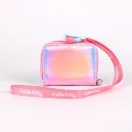 Hello Kitty Pink Iridescent pénztárca