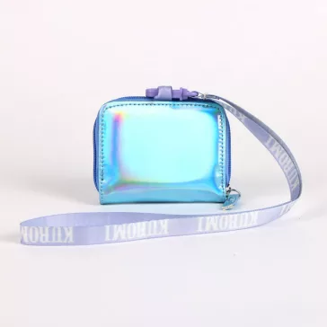 Hello Kitty Blue Iridescent pénztárca
