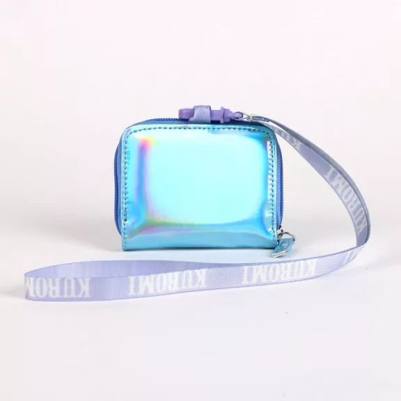 Hello Kitty Blue Iridescent pénztárca