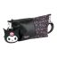 Hello Kitty Black Kuromi táska, oldaltáska pénztárcával 27 cm