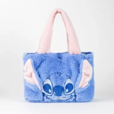   Disney Lilo és Stitch, A csillagkutya Fluffy plüss shopping bag, bevásárlótáska 31 cm
