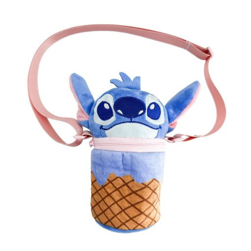 Disney Lilo és Stitch, A csillagkutya Ice Cream plüss oldaltáska, válltáska 18 cm 
