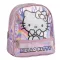 Hello Kitty Iridescent hologrammos hátizsák, táska 23 cm
