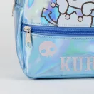 Hello Kitty Kuromi Iridescent hologrammos hátizsák, táska 23 cm Hello Kitty Kuromi Iridescent hologrammos hátizsák, táska 23 cm