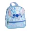 Disney Lilo és Stitch, A csillagkutya Iridiscente hologrammos hátizsák, táska 23 cm