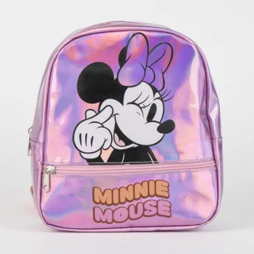   Disney Minnie Iridescent hologrammos hátizsák, táska 23 cm